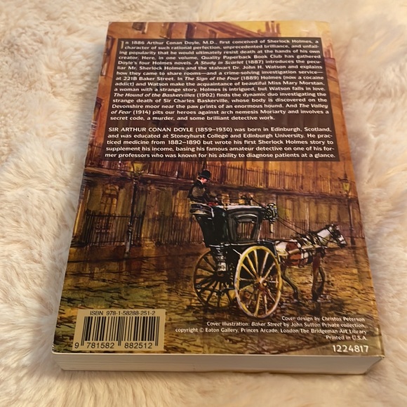 5/$25 The Sherlock Holmes Novels by Sir Arthur Conan Doyle - Picture 2 of 2